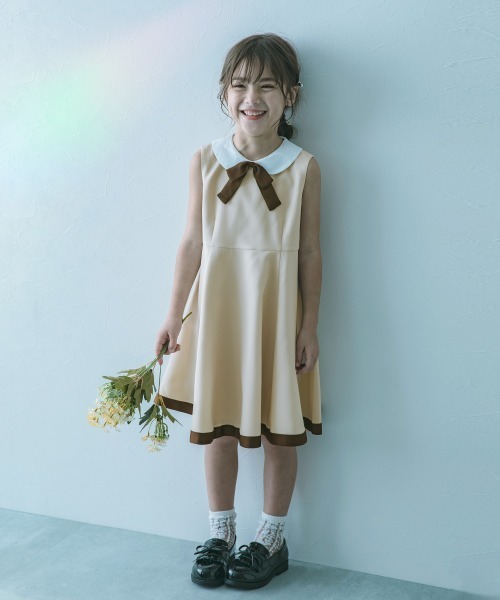 フォーマル 襟付きドレス 2点セット（スーツセット）｜devirock