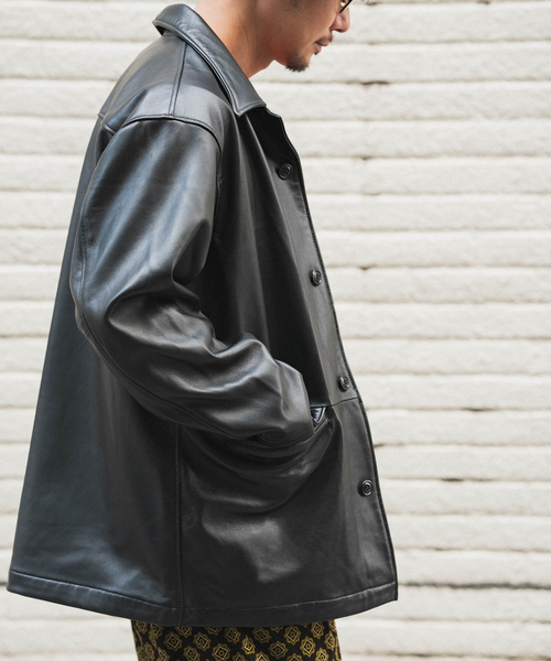 schott（ショット）の「【Schott / ショット】LOOSE FIT LEATHER JKT