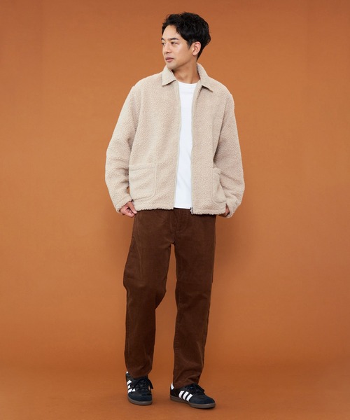 セール】Lee/リー ボアジップアップジャケット【ユニセックス