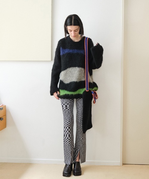soduk（スドーク）の「drawing knit top（ニット/セーター）」 - WEAR