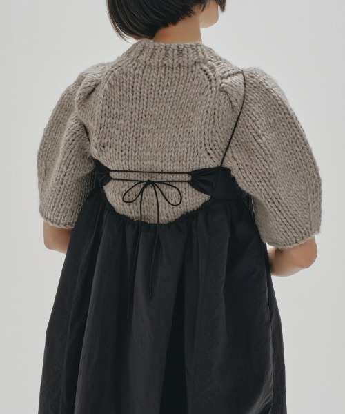 TODAYFUL（トゥデイフル）の「Puffsleeve Hand Knit（ニット/セーター