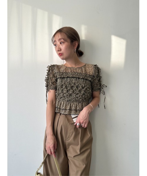 新作新品】SNIDEL ランダムシャーリングトップス SNIDEL（スナイデル