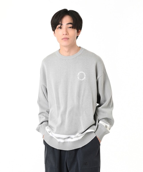 セール】ラインニットプルオーバー（ニット/セーター）｜New Balance