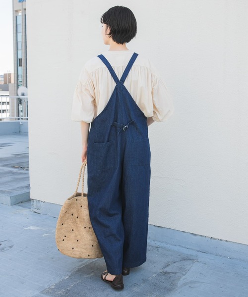 かぐれ（カグレ）の「デニムサロペット（サロペット/オーバーオール
