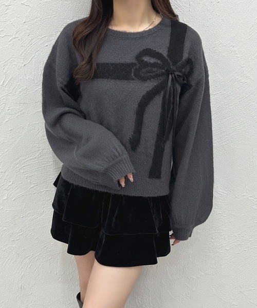 セール】ラッピングリボンニット【ZOZOTOWN限定アイテム】（ニット