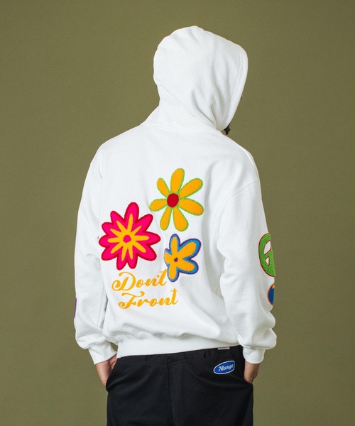 FLOWER PULLOVER HOODED SWEAT（パーカー）｜XLARGE（エクストララージ