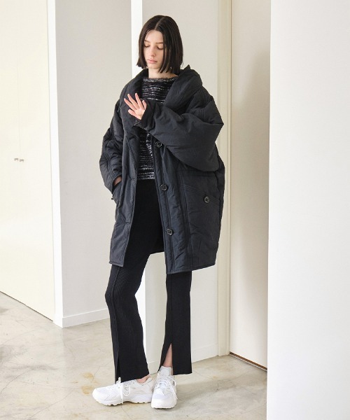 soduk（スドーク）の「puffy warm coat（ナイロンジャケット）」 - WEAR