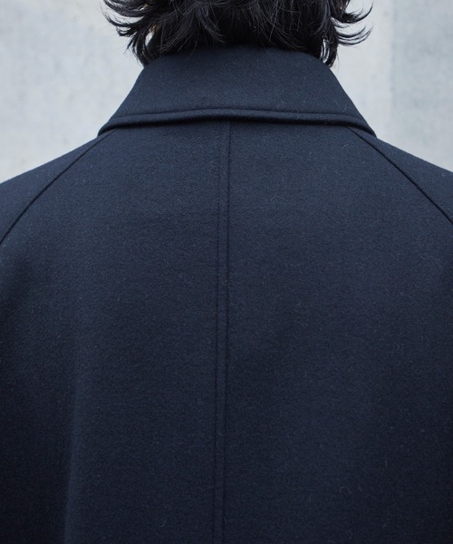 ATON / エイトン】SUPER 160S DOUBLE SAXONY BALMACAAN COAT