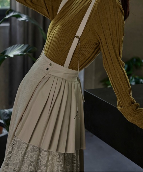 Ezick（エジック）の「【 Yukko × Ezick 】Asymmetry tiered ベロア