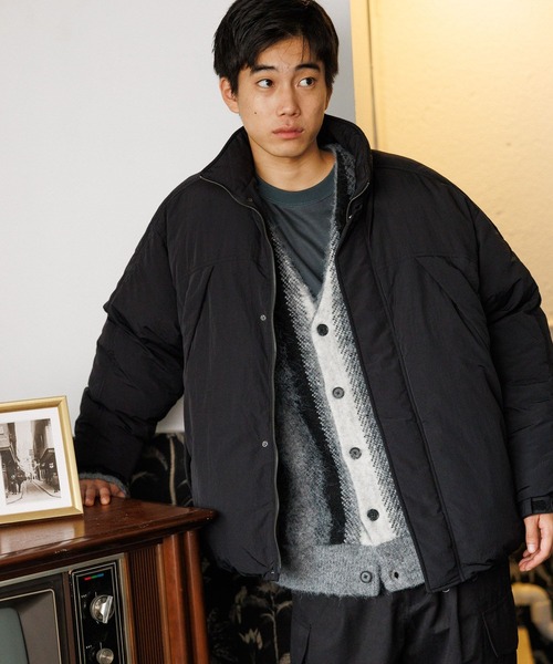 niko and（ニコアンド）の「中綿スタンドミリタリーブルゾン