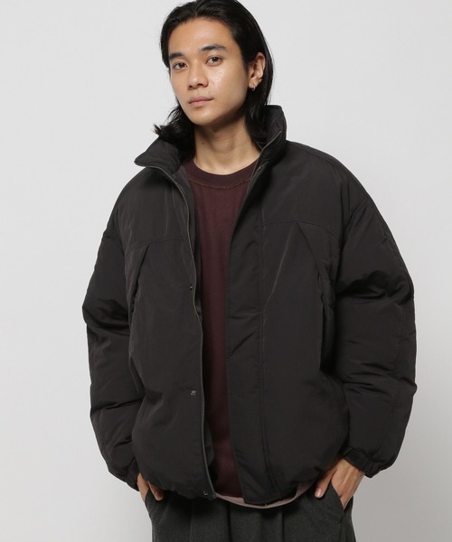 niko and（ニコアンド）の「中綿スタンドミリタリーブルゾン