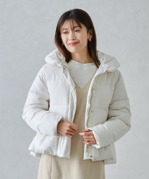 セール】ペプラムショートダウン/MM448607（ダウンジャケット/コート
