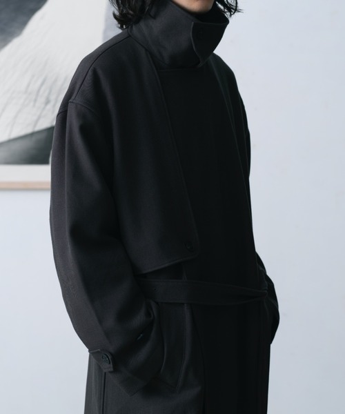SINSS（シンス）の「Wide long trench coat / ワイドロングトレンチ