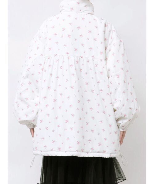 セール】flowerパファーコート / フラワーパファーコート（ブルゾン