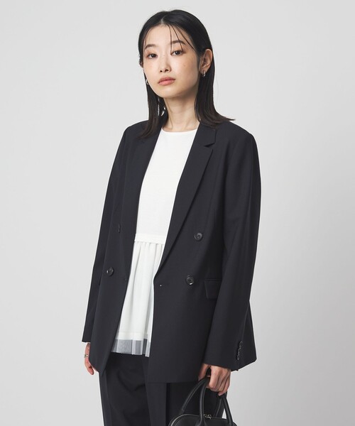 size SHORTあり］カチリラ ダブル ジャケット ウォッシャブル