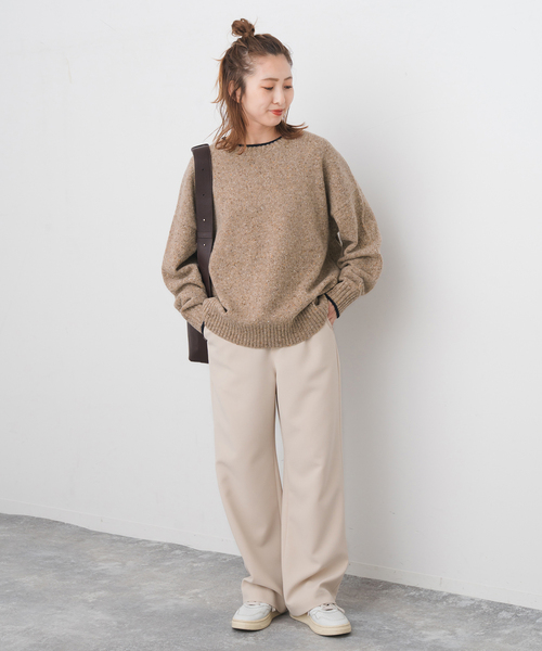 WEB限定 / 追加2》ロゴインターシャニット（ニット/セーター）｜Spick