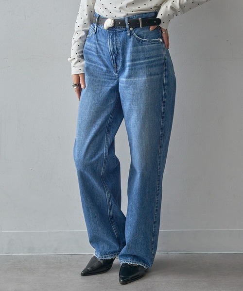 upper hights】THE NIECE MID-RISE（デニムパンツ）｜upperhights