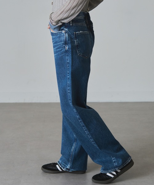 upper hights】THE NIECE MID-RISE（デニムパンツ）｜upperhights