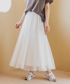 ファインシアーフレアスカート（スカート）｜anuans（アニュアンス）の