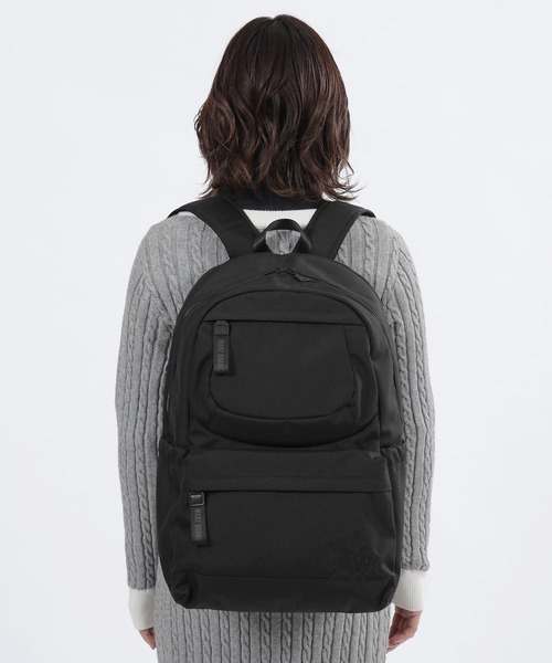 オールブラックシンプルロゴ リュックL（バックパック/リュック