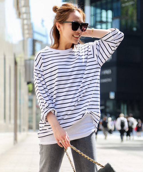 Deuxieme Classe（ドゥーズィエムクラス）の「*ボーダーTシャツ（T