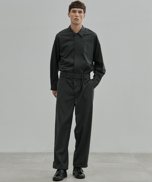 Super120s Wool Typewriter Jumpsuit（つなぎ/オールインワン