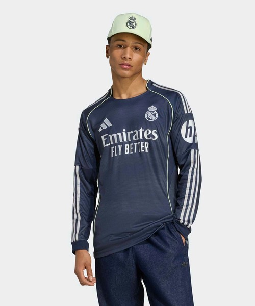 レアル・マドリード 25/26 長袖 アウェイ ユニフォーム / アディダス