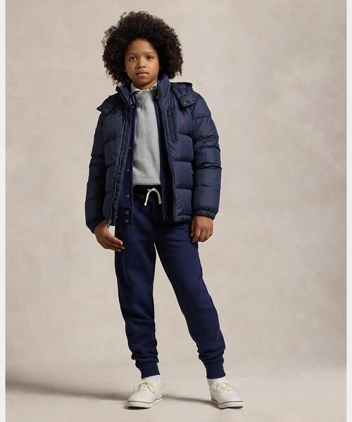 リップストップ ダウン フーデッド ジャケット（ダウンジャケット