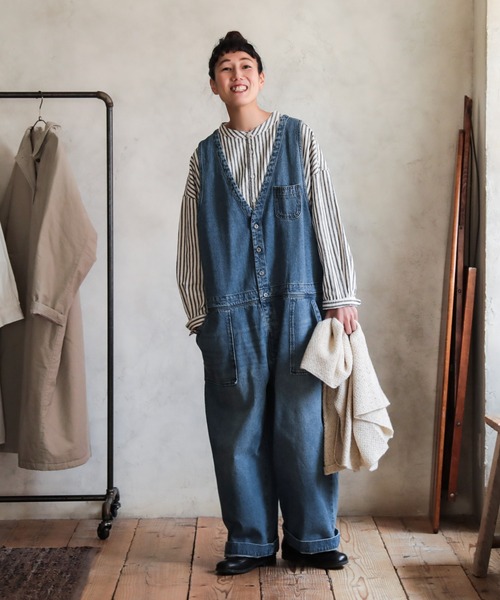 店長のデニムなサロペット（デニムパンツ）｜soulberry（ソウルベリー
