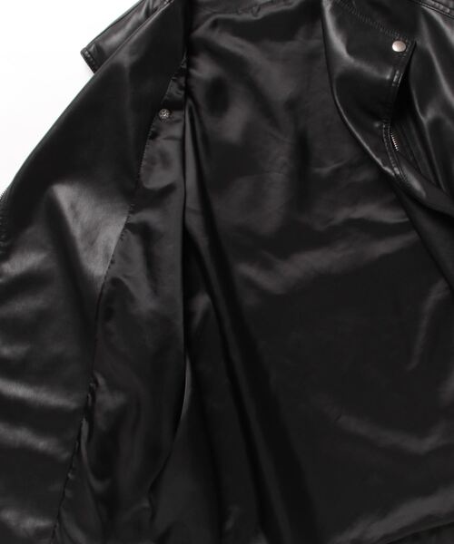 Ameri（アメリ）の「RIDERS SYNTHETIC LEATHER VEST JACKET（ベスト