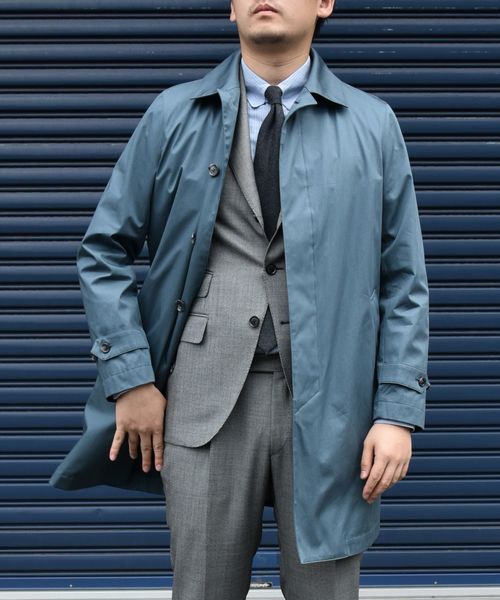 セール】SD: LORO PIANA 【STORMSYSTEM】 コットン ステンカラーコート