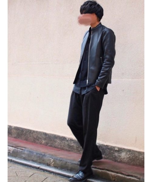 LIDNM（リドム）の「LIDNM/リドム/ラムレザーシングルライダース