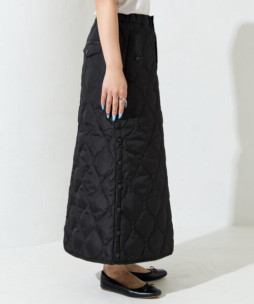 セール】限定展開 TAION/タイオン MILITARY DOWN SKIRT/ミリタリー