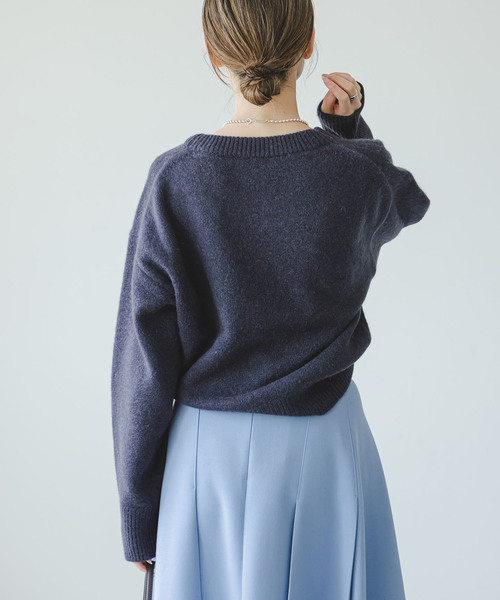 セール】YAKクルーネックプルオーバー（ニット/セーター）｜NOBLE