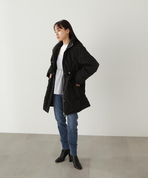 セール】◇2WAYフードウエストマークダウン（ダウンジャケット/コート