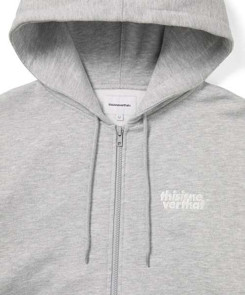 セール】OL-Logo Zip Up Hoodie（パーカー）｜thisisneverthat