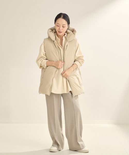 plage（プラージュ）の「HAKUU/ハクウ 別注 MID/L ダウンベスト