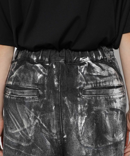 HARE（ハレ）の「【EDGY MODE】レースキリカエデニムパンツ（デニム