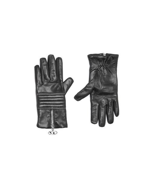 DIESEL（ディーゼル）の「レディース レザーグローブ（手袋）」 - WEAR