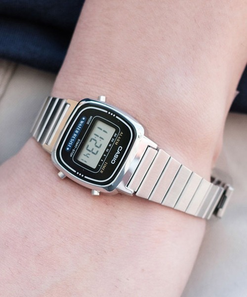 セール】ベルト調整可能！ギフトにもピッタリ【CASIO】LA670WA