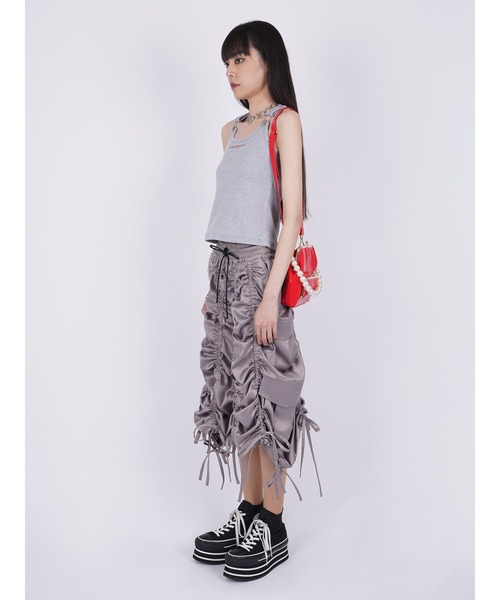 PAMEO POSE（パメオポーズ）の「Variable Length Cargo Skirt