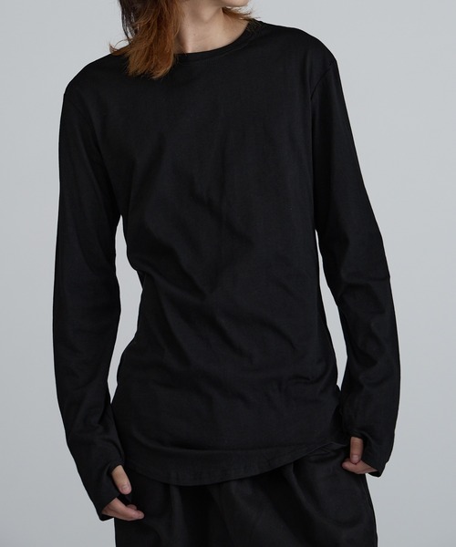 ROOPTOKYO（ループトウキョウ）の「ラウンドヘム ロング丈長袖Tシャツ