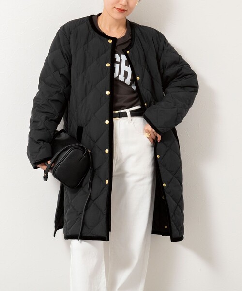 TAION（タイオン）の「【TAION×LIMONTA】別注ベロアパイピングロング