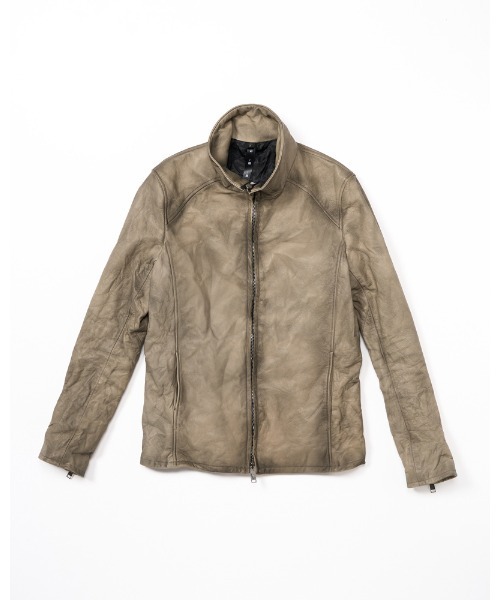 stand riders(cow leather)（ライダースジャケット）｜wjk（ダヴル