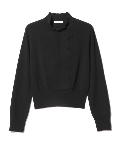 ESTNATION（エストネーション）の「ESTNATION / フリルネックニット