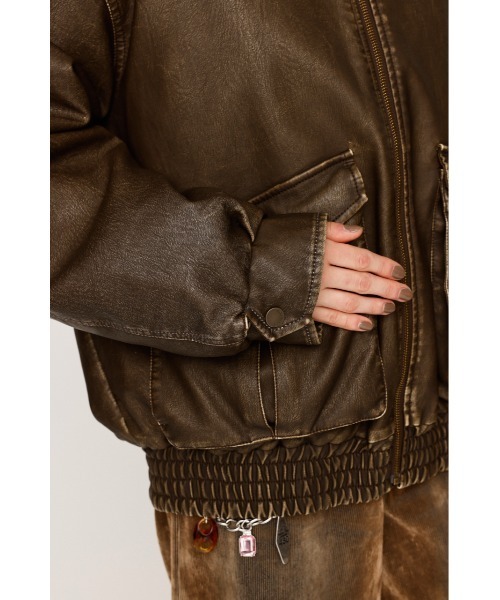 完売カラー再入荷】WASHED PUFFER BZ ウォッシュド パッファー