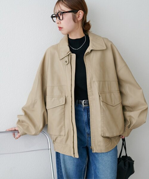 ユニセックス/新色追加】エイジングA2ブルゾン（ブルゾン）｜DISCOAT