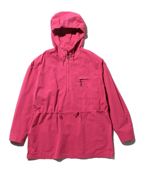 セール】ハイデンシティ クロス ガーメントダイ アノラック パーカー