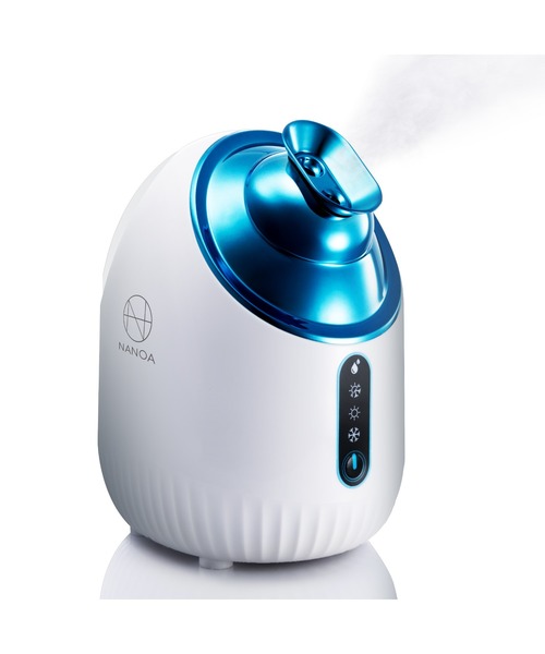 ナノア リフティア フェイススチーマー ブルー（美容器具）｜NANOA