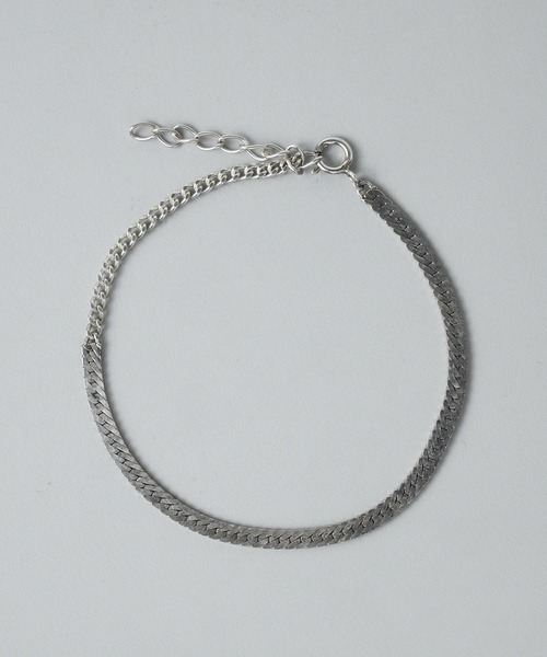 ヘリンボーンチェーンブレスレット（ブレスレット）｜e.m.（イーエム